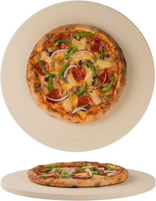 Acessórios para grelha Kamado de forma redonda 8'' 10'' 12'' 13'' 15'' Pedra para assar pizza