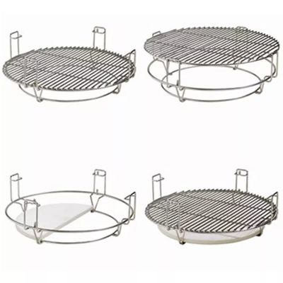 Acessórios para churrasqueiras Kamado de aço inoxidável Dividir e conquistar churrasco