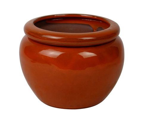 Potes de cerâmica de 6 polegadas para interior pote de cerâmica auto-irrigável